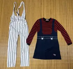 アルジー　ワンピース150cm&オールインワン160cm セット