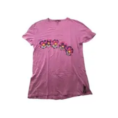 Just Cavalli 半袖Tシャツ ピンク 花柄のサムネイル