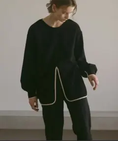 メゾンスペシャル プライムオーバーダンボールニットトラックプル 