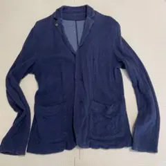 ネイビー テーラードジャケット　ABAHOUSE