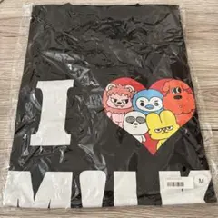 M!LK 황미 폭열 홈 파티 티셔츠 블랙 M