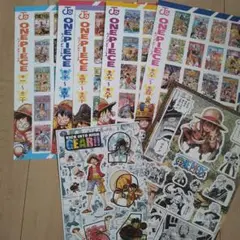 ☆ジャンプ付録☆ONE PIECE 表紙 ステッカーセット☆新品☆未使用☆