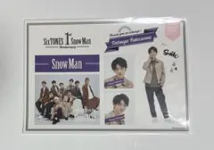 Snow Man 1st Anniversary ステッカー