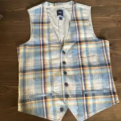Gap チェック柄 ベスト XSのサムネイル