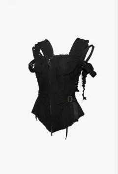 theredthread burlesque corset tops gry - メルカリ