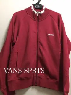 最終VANS SPRTS ジップトレーナージャンバートップスレア【新品 未使用】