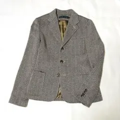 ヘリンボーン テーラードジャケット