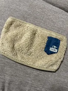 CHUMS ネックウォーマー ベージュ/青