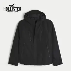 新品　未使用　ホリスター　フーデッド シェルジャケット　ブラック　US　Sサイズ