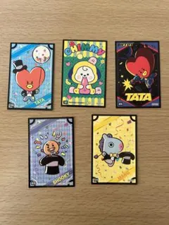 BT21 キャラクター コレクションカードセット