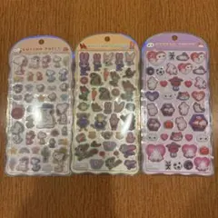 コットンパフィシール　スヌーピー　ズートピア　ベイマックス