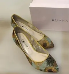 ダイアナ Diana ゴッホ 星月夜 24cm 24 絵画 名画 パンプス - メルカリ