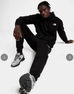 【数量限定！】ノースフェイス　シンプル上下セットアップ　日本L相当