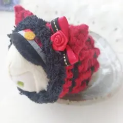 もちころりん　おまんじゅう　着ぐるみ　ぬい服　黒　白　緑　赤　ねこみみ　オーダー もちマス おまんじゅう 着ぐるみ ぬい服 たれみみうさぎ