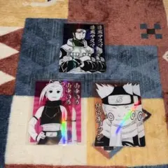 【6枚セット】NARUTO ナルト ホロクリアカード いの チョウジ アスマ