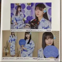 乃木坂46 海邉朱莉 生写真 コンプ 真夏の全国ツアー 2025 浴衣 5種