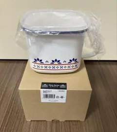 富士ホーロー Mysa Series ミーサシリーズ 味噌ポット ネイビーのサムネイル