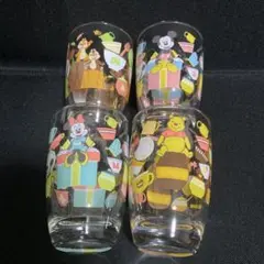 ★☆ディズニーキャラクターグラス 4個セット KIRIN☆★