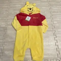 早い者勝ち♪【新品タグ付き】くまのプーさん ロンパース 90/着ぐるみ