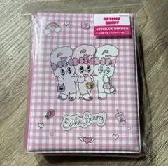Esther Bunny ステッカーバインダー チェック柄