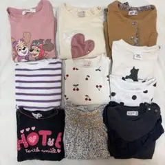女の子　長袖　10点まとめ売り