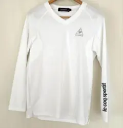 le coq sportif ゴルフコレクション M ホワイト 長袖シャツ