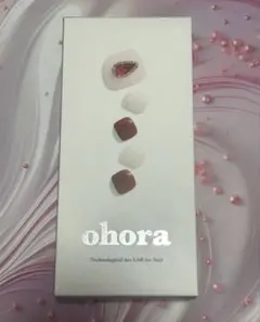 ohora オホーラ　セミキュアジェルネイルシール フットネイル ペディキュアのサムネイル