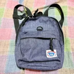 OUTDOOR ネイビーリュック ポケット付き 子ども キッズのサムネイル