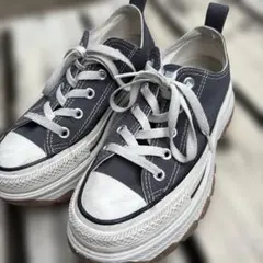 CONVERSE ALL STAR グレー スニーカー　厚底
