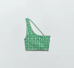 ZARA アシンメトリーシームレス　トップス　S 新品