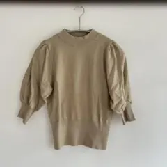 SLY ニット　パフスリーブ