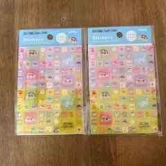 【新品】amifa クレヨンしんちゃん　タイルシール 2枚セット　セリア