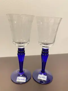 【未使用】ボヘミアクリスタルグラス 2個セット