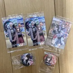 にじさんじ　くら寿司　コラボ　オリジナル カード　缶バッジ 5個セット