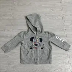 GAP baby 18-24 90cm グレーパーカー　ミニー　ディズニー