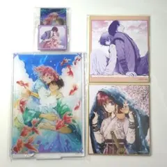 暁のヨナ 漫福ガチャ ヨナ＆ハク 4点セット