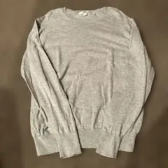 UNIQLOコットンカシミヤクルーネックセーター