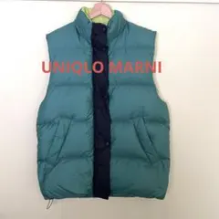 【美品】UNIQLO×MARNI 　ユニクロマルニ　コラボ　ダウンベスト