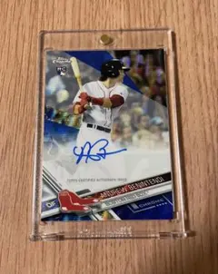 mlb topps auto andrew benintendi /75
