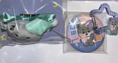 zeroni ローソン 限定 リボンピン カラビナ ミラー　ゴニニ　3点セット