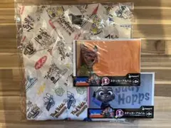 ズートピア　一番くじ Ｂ賞アロハシャツ Ｉ賞ステッカーアルバム2種　セット