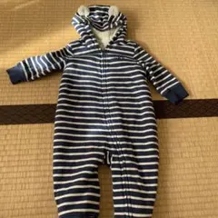 GAP フード付きストライプアウター