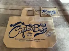 新品未使用⭐︎CRYSTAL BALL トートバッグ＆フラットポーチのサムネイル