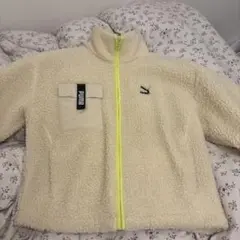 PUMA 韓国　アウター　フリースジャケット　ボアブルゾン