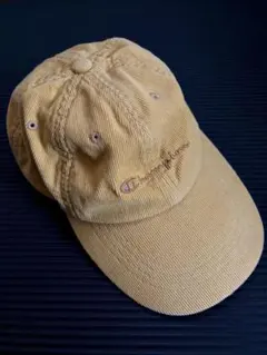 Champion コーデュロイキャップ ベージュ 57〜59cm