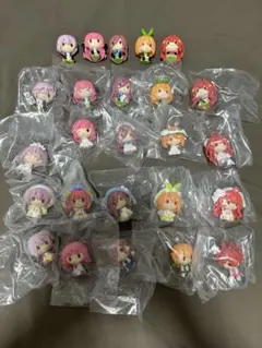 五等分の花嫁　ちょこのっこフィギュア　5人全員　全種25体　コンプ　一番くじ