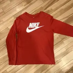 NIKE ロンT カットソー　レッド　L