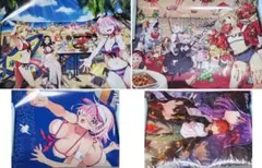 Fate/stay night + FGO クリアポスター 4点