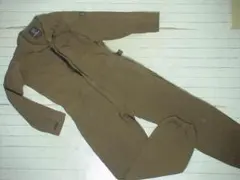 105626　イーブンリバー　作業服　つなぎ　茶色　サイズLのサムネイル