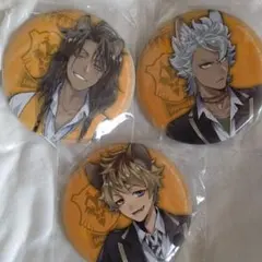 ツイステのサバナクロー寮の缶バッジセット